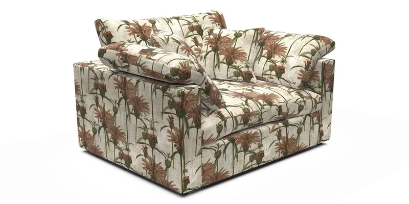 Big Softie Straight Arm Snuggler in Two Tone Plain Biscuit