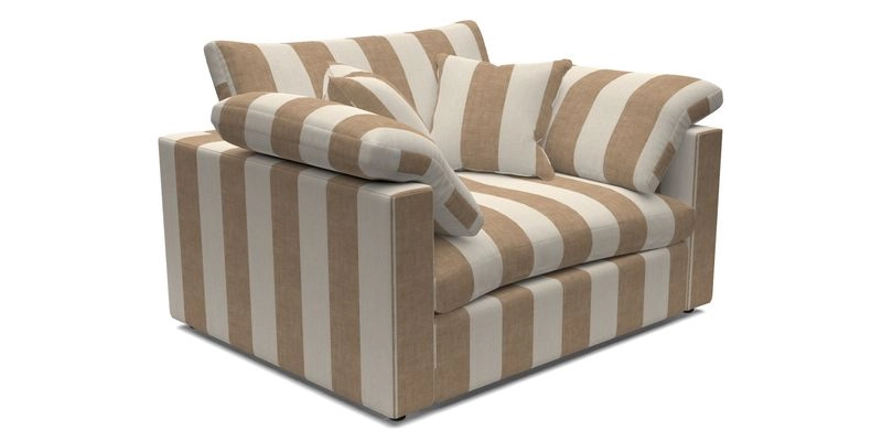 Big Softie Straight Arm Snuggler in Two Tone Plain Biscuit