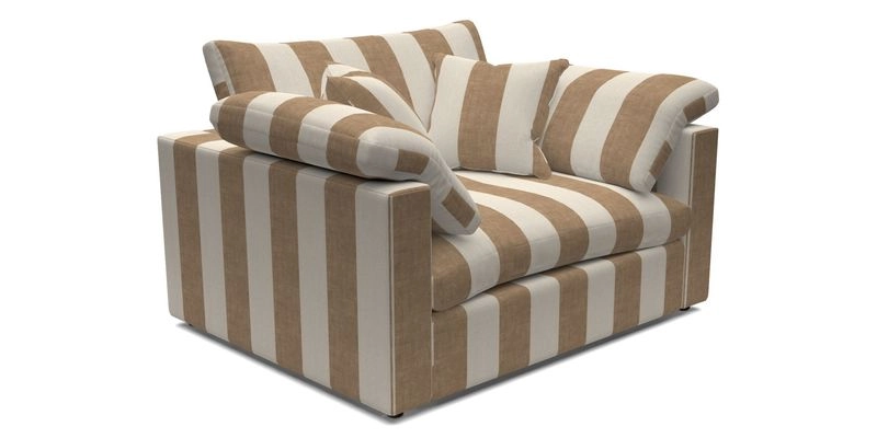 Big Softie Straight Arm Snuggler in Two Tone Plain Biscuit