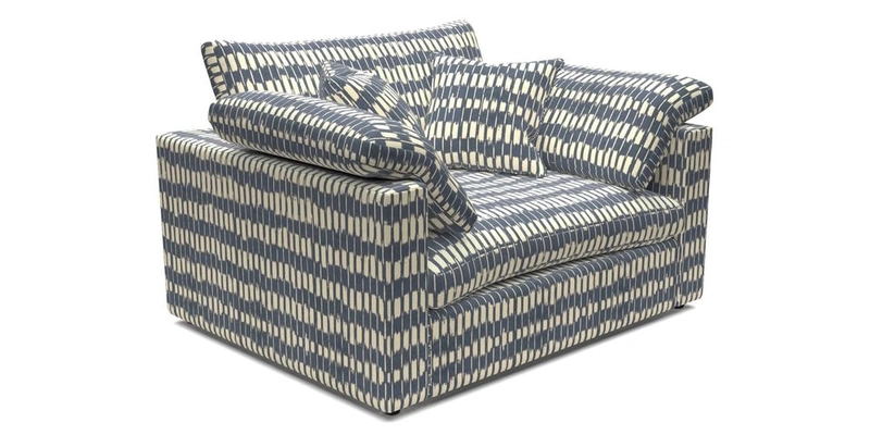 Big Softie Straight Arm Snuggler in Two Tone Plain Biscuit