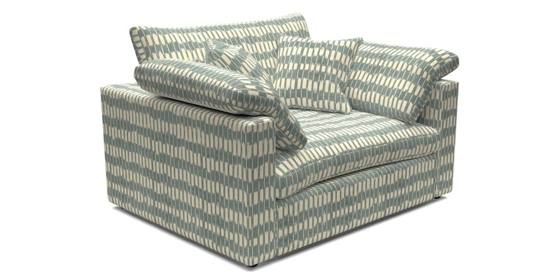 Big Softie Straight Arm Snuggler in Two Tone Plain Biscuit