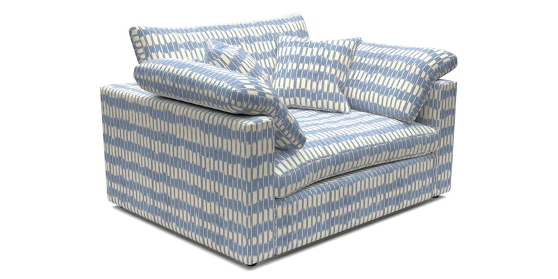 Big Softie Straight Arm Snuggler in Two Tone Plain Biscuit