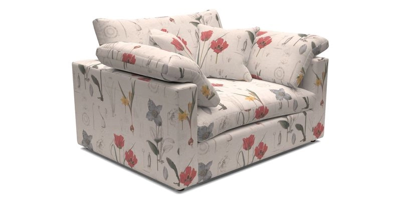 Big Softie Straight Arm Snuggler in Two Tone Plain Biscuit