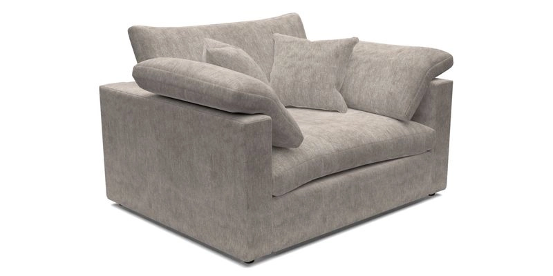 Big Softie Straight Arm Snuggler in Two Tone Plain Biscuit