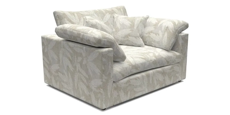 Big Softie Straight Arm Snuggler in Two Tone Plain Biscuit