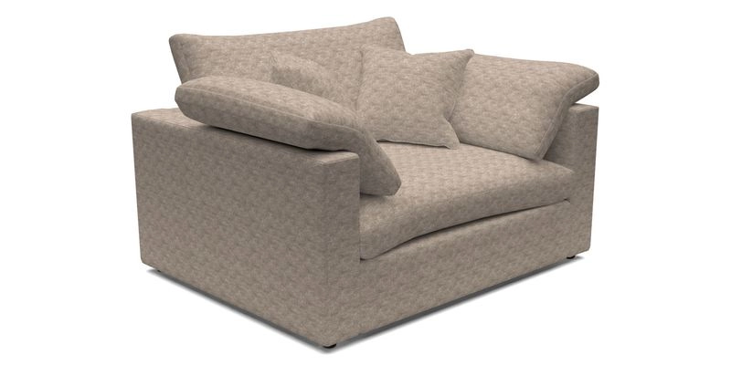 Big Softie Straight Arm Snuggler in Two Tone Plain Biscuit