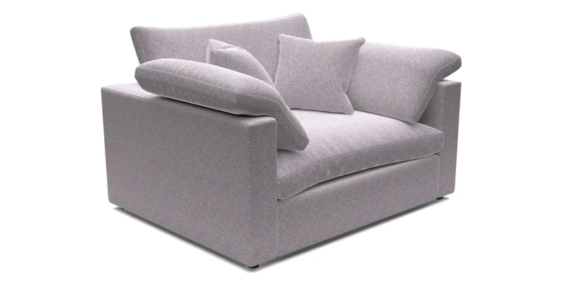 Big Softie Straight Arm Snuggler in Two Tone Plain Biscuit