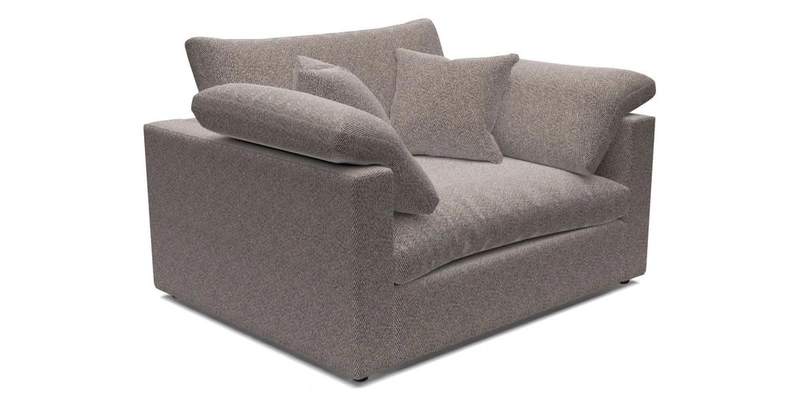 Big Softie Straight Arm Snuggler in Two Tone Plain Biscuit