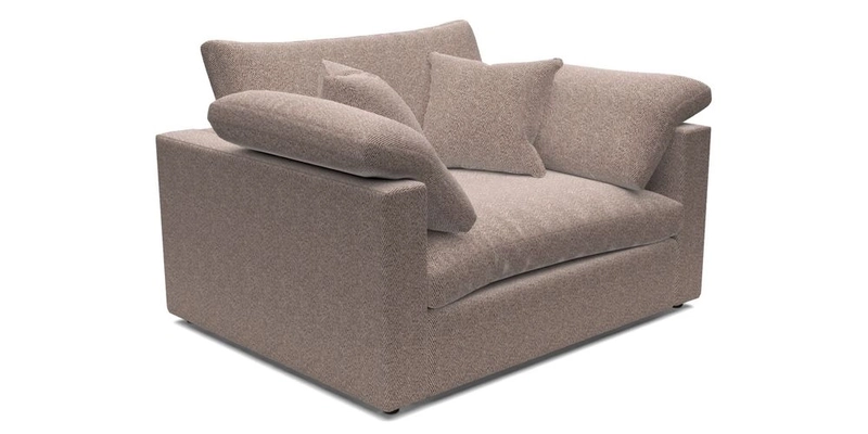 Big Softie Straight Arm Snuggler in Two Tone Plain Biscuit