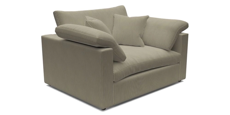 Big Softie Straight Arm Snuggler in Two Tone Plain Biscuit