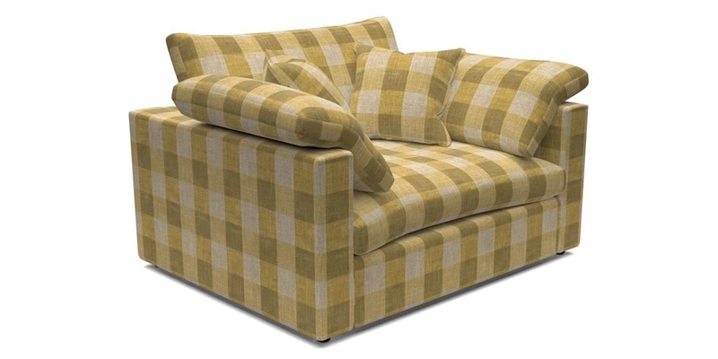 Big Softie Straight Arm Snuggler in Two Tone Plain Biscuit