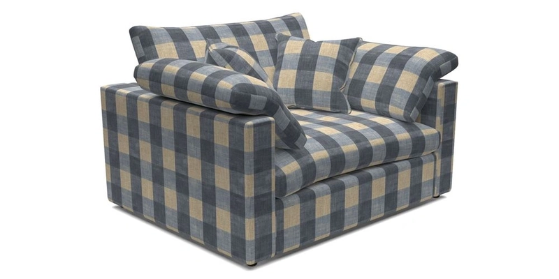 Big Softie Straight Arm Snuggler in Two Tone Plain Biscuit