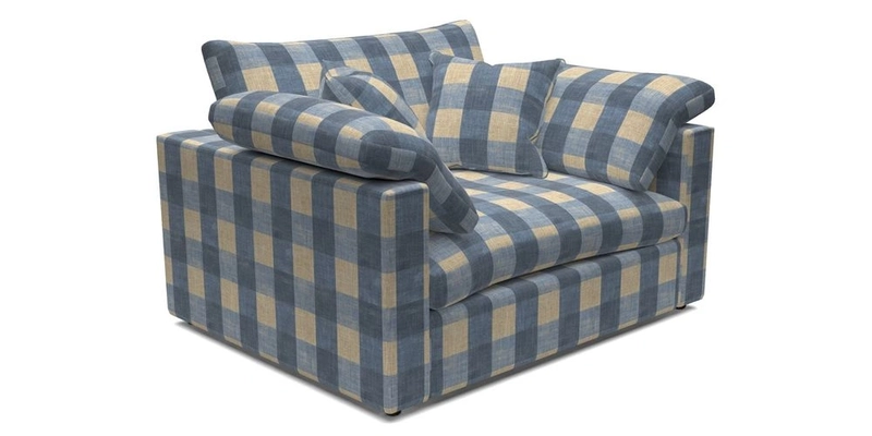 Big Softie Straight Arm Snuggler in Two Tone Plain Biscuit