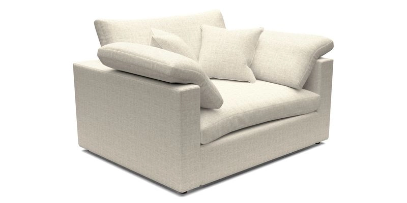 Big Softie Straight Arm Snuggler in Two Tone Plain Biscuit