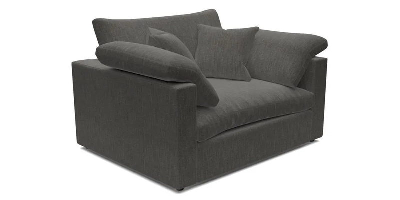 Big Softie Straight Arm Snuggler in Two Tone Plain Biscuit