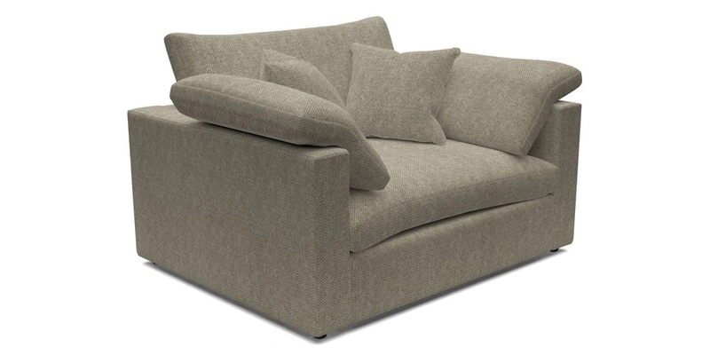 Big Softie Straight Arm Snuggler in Two Tone Plain Biscuit