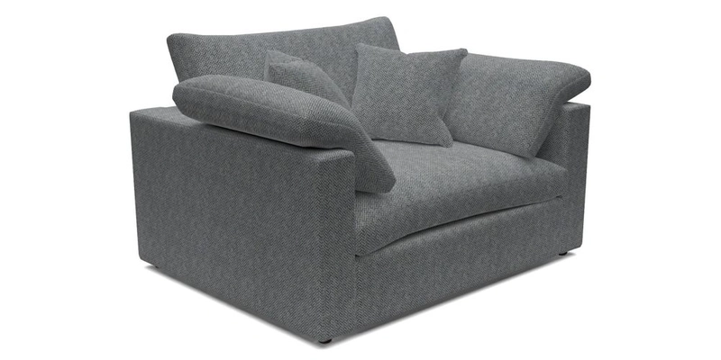 Big Softie Straight Arm Snuggler in Two Tone Plain Biscuit