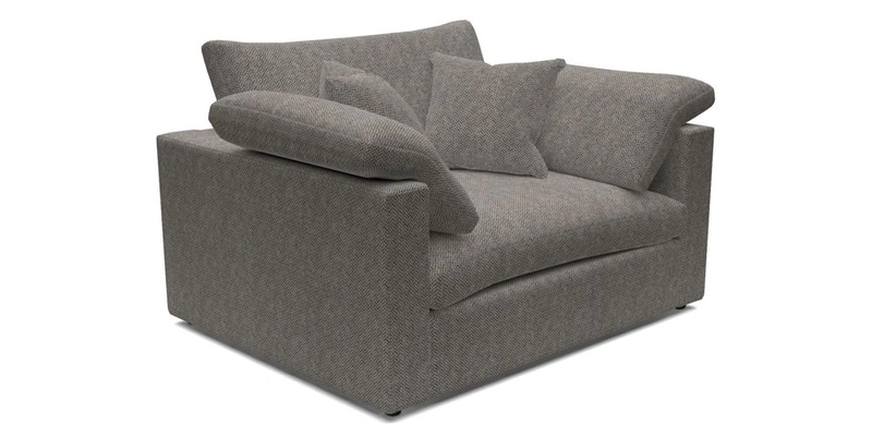 Big Softie Straight Arm Snuggler in Two Tone Plain Biscuit