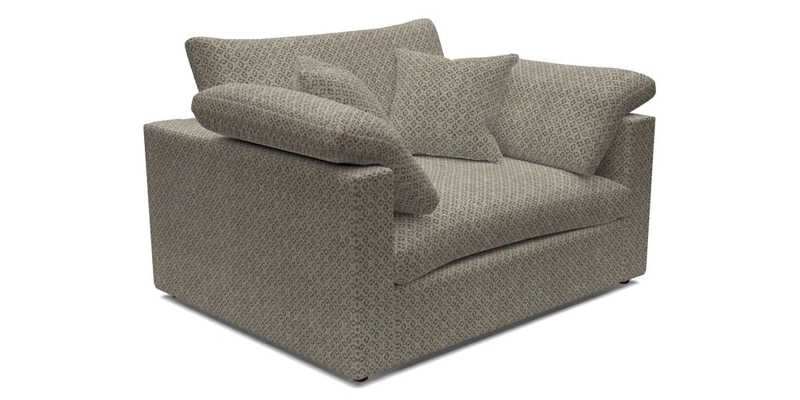 Big Softie Straight Arm Snuggler in Two Tone Plain Biscuit