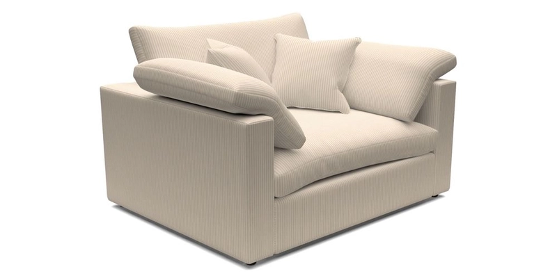 Big Softie Straight Arm Snuggler in Two Tone Plain Biscuit