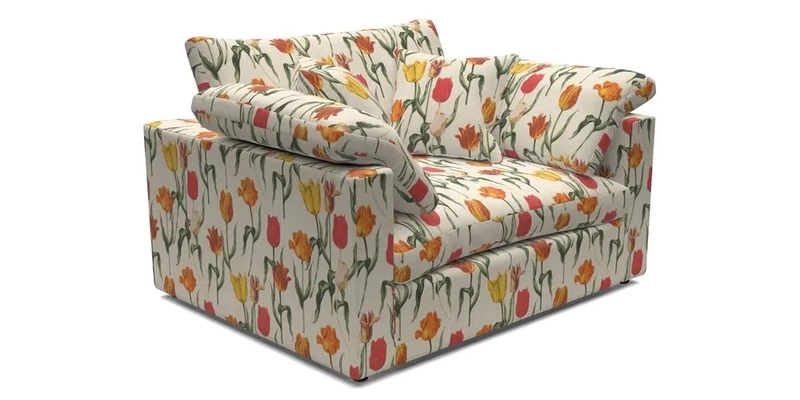 Big Softie Straight Arm Snuggler in Two Tone Plain Biscuit