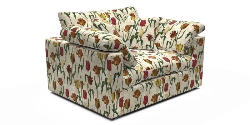 Big Softie Straight Arm Snuggler in Two Tone Plain Biscuit