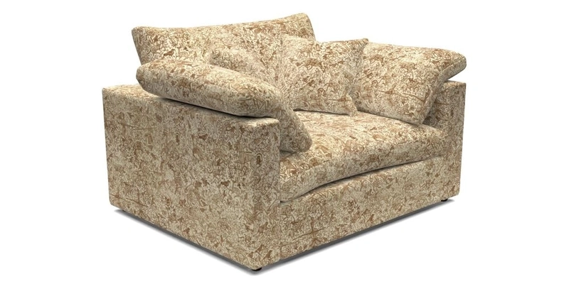 Big Softie Straight Arm Snuggler in Two Tone Plain Biscuit