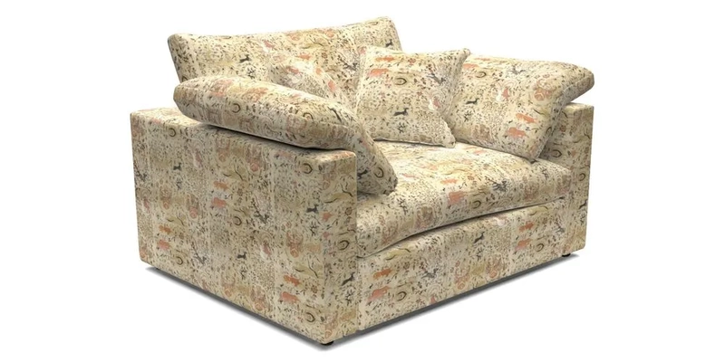 Big Softie Straight Arm Snuggler in Two Tone Plain Biscuit