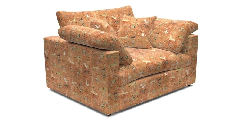 Big Softie Straight Arm Snuggler in Two Tone Plain Biscuit