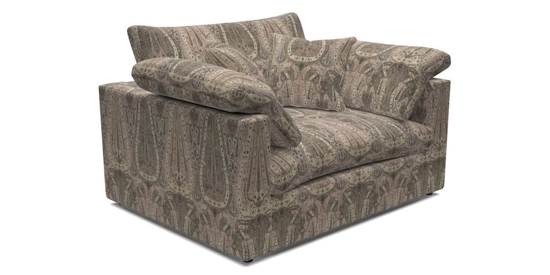 Big Softie Straight Arm Snuggler in Two Tone Plain Biscuit