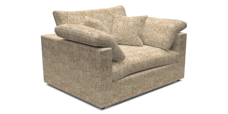 Big Softie Straight Arm Snuggler in Two Tone Plain Biscuit