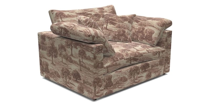 Big Softie Straight Arm Snuggler in Two Tone Plain Biscuit