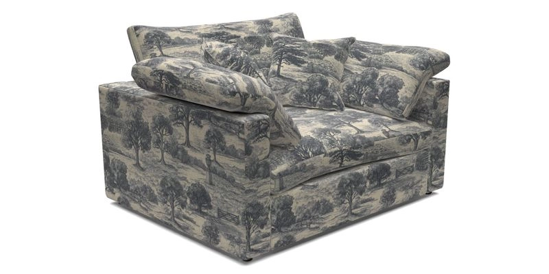 Big Softie Straight Arm Snuggler in Two Tone Plain Biscuit