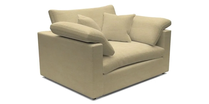 Big Softie Straight Arm Snuggler in Two Tone Plain Biscuit