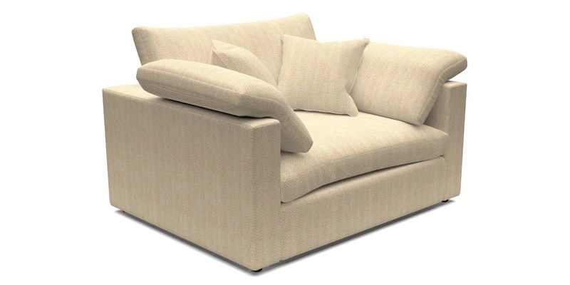 Big Softie Straight Arm Snuggler in Two Tone Plain Biscuit