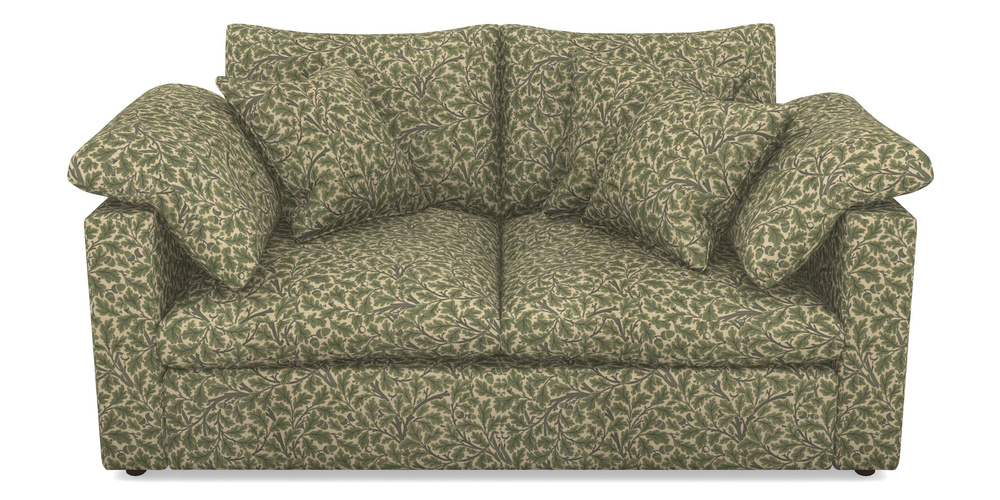 Product photograph of Big Softie Straight Arm 2 Seater Straight Arm Sofa In V A Drawn From Nature Collection - Oak Tree - Light Green from Sofas and Stuff Limited