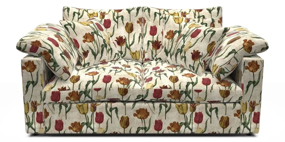 2 Seater Straight Arm Sofa