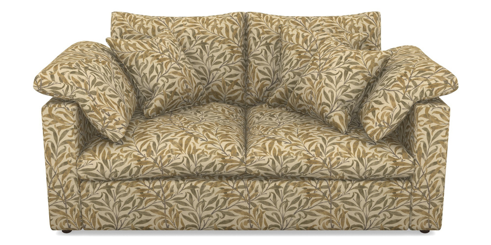 Product photograph of Big Softie Straight Arm 2 Seater Straight Arm Sofa In V A Drawn From Nature - Willow Bough Large - Gold from Sofas and Stuff Limited