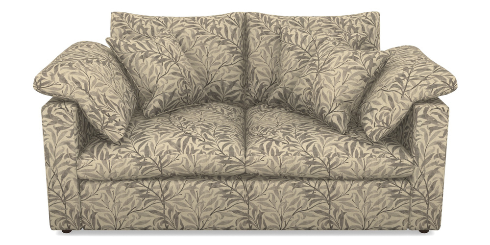 Product photograph of Big Softie Straight Arm 2 Seater Straight Arm Sofa In V A Drawn From Nature - Willow Bough Large - Grey from Sofas and Stuff Limited