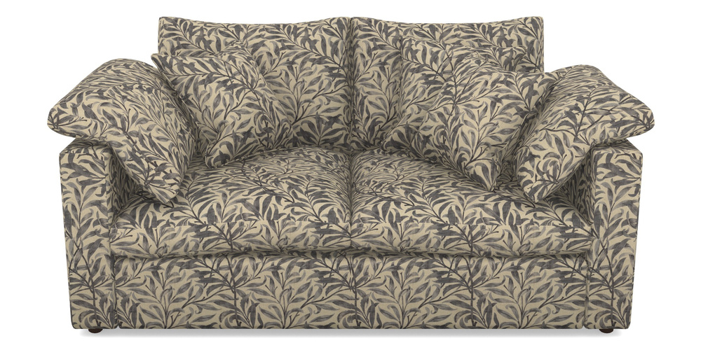 Product photograph of Big Softie Straight Arm 2 Seater Straight Arm Sofa In V A Drawn From Nature - Willow Bough Large - Navy from Sofas and Stuff Limited