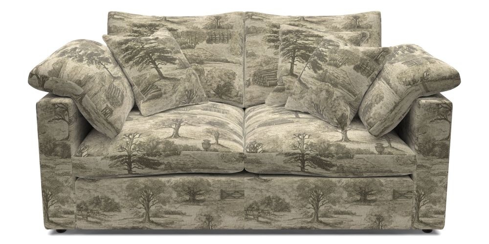 2 Seater Straight Arm Sofa