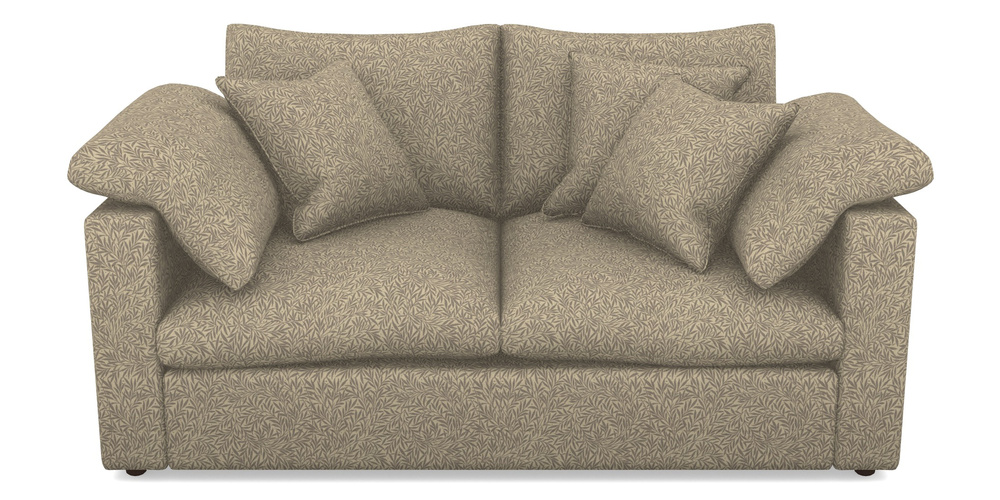 Product photograph of Big Softie Straight Arm 2 Seater Straight Arm Sofa In V A Drawn From Nature Collection - Willow - Grey from Sofas and Stuff Limited