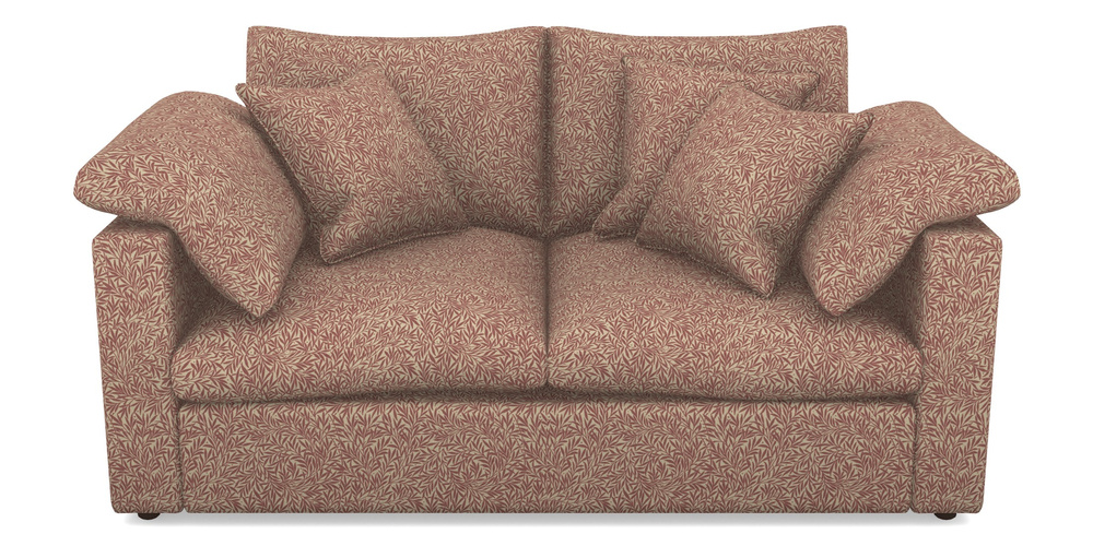 Product photograph of Big Softie Straight Arm 2 Seater Straight Arm Sofa In V A Drawn From Nature Collection - Willow - Red from Sofas and Stuff Limited