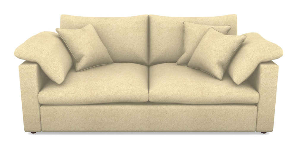 Product photograph of Big Softie Straight Arm 3 Seater Straight Arm Sofa In Cloth 22 Weaves - Grand Teton - Chalk from Sofas and Stuff Limited