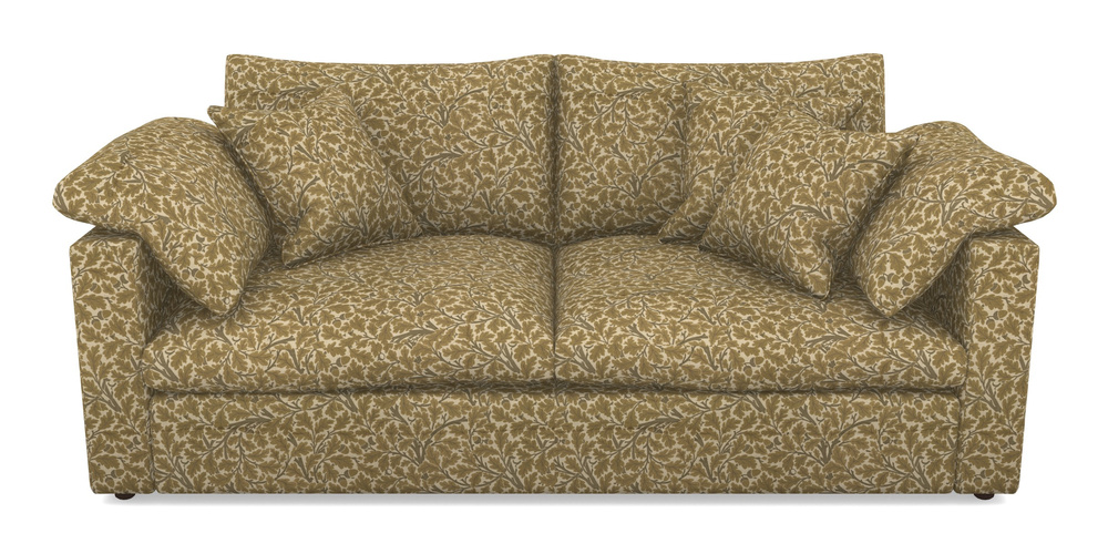 Product photograph of Big Softie Straight Arm 3 Seater Straight Arm Sofa In V A Drawn From Nature Collection - Oak Tree - Gold from Sofas and Stuff Limited