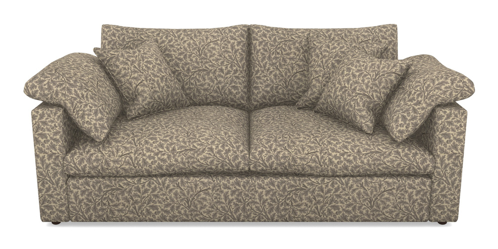 Product photograph of Big Softie Straight Arm 3 Seater Straight Arm Sofa In V A Drawn From Nature Collection - Oak Tree - Grey from Sofas and Stuff Limited