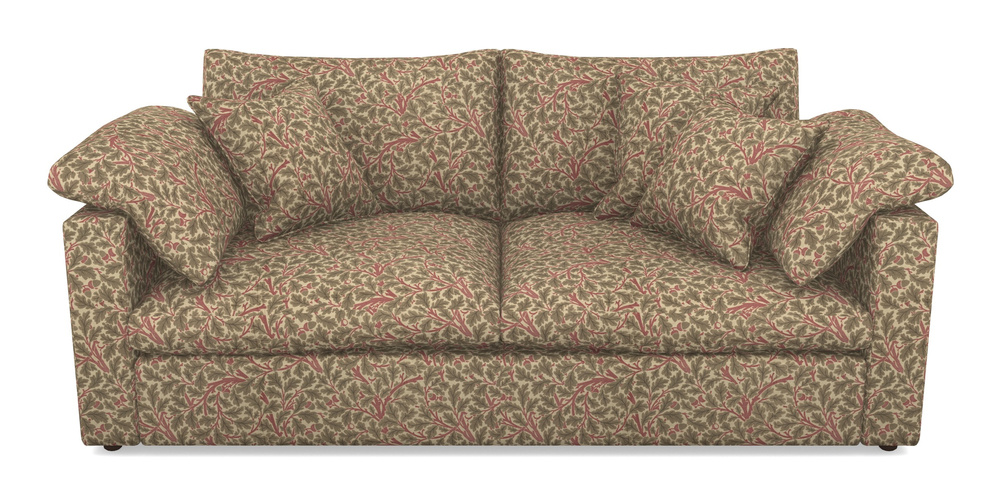 Product photograph of Big Softie Straight Arm 3 Seater Straight Arm Sofa In V A Drawn From Nature Collection - Oak Tree - Red from Sofas and Stuff Limited