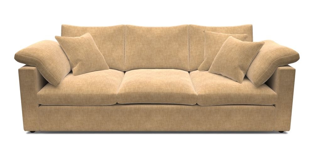 4 Seater Straight Arm Sofa
