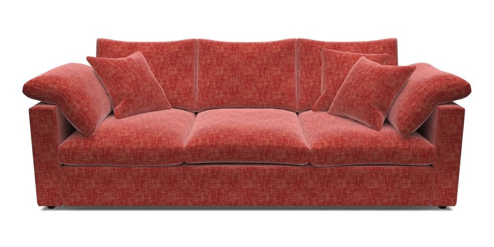 4 Seater Straight Arm Sofa