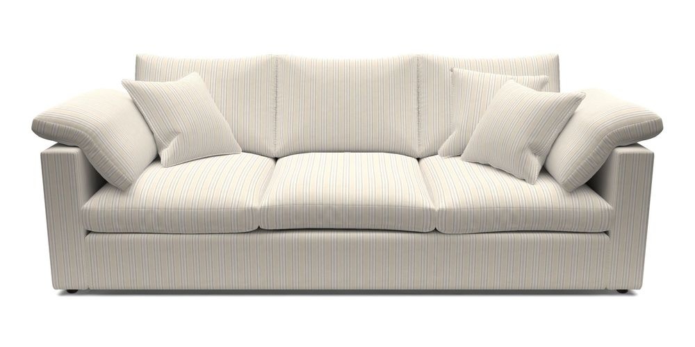 4 Seater Straight Arm Sofa